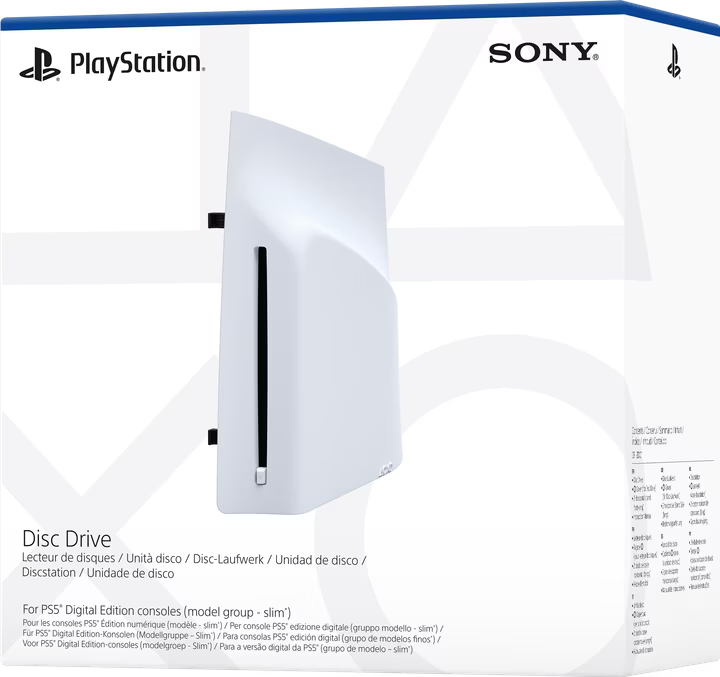Sony Lecteur de disque pour les consoles PS5 Slim Digital Edition
