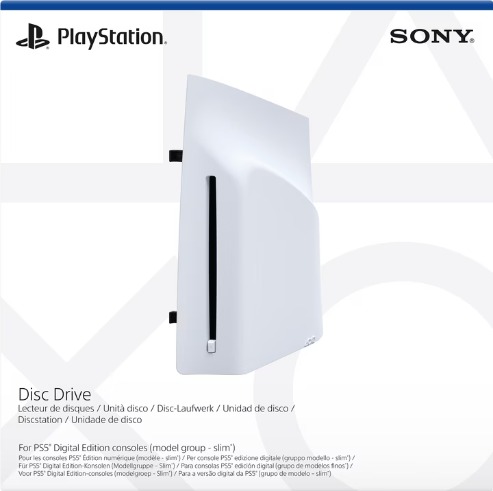 Sony Lecteur de disque pour les consoles PS5 Slim Digital Edition